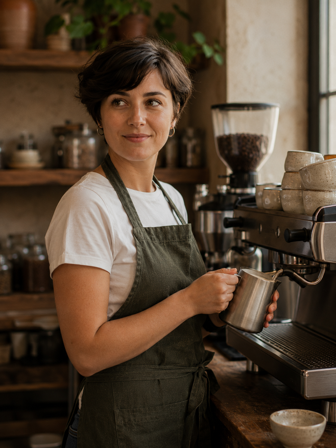 Klára Vávrová — baristka CoreBistra